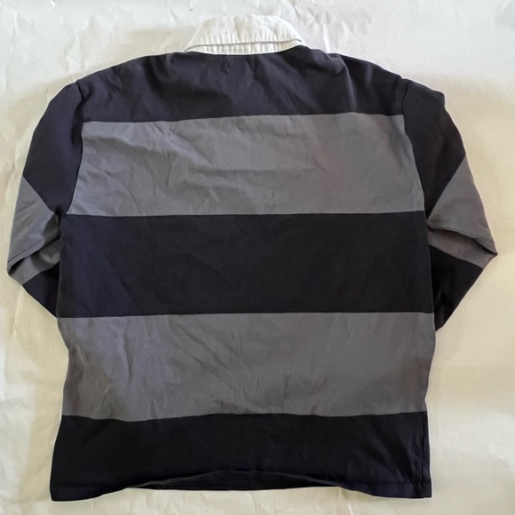 RSQ Striped Long Sleeve Collard Shirt - Picture 4 of 4